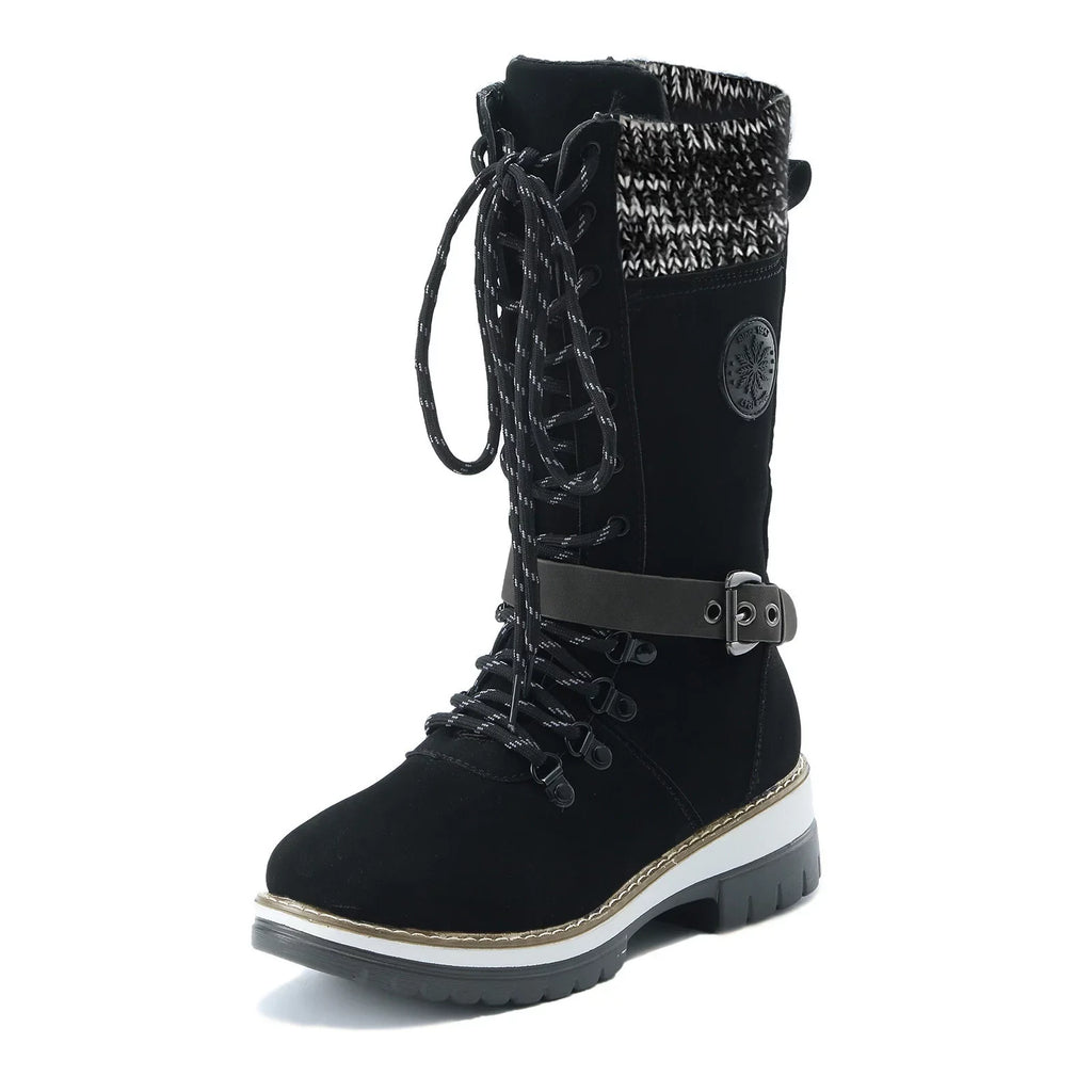Women's Size 8 Hiking Boots Boots For Women Snow Boots Durable Outdoor Thermal Winter Mid Calf Boots Warm Boots