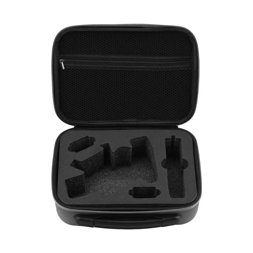 Gray Polyester Storage Case for DJI OM 4/Osmo Mobile 3 Lightweight; Protective Carry Handle