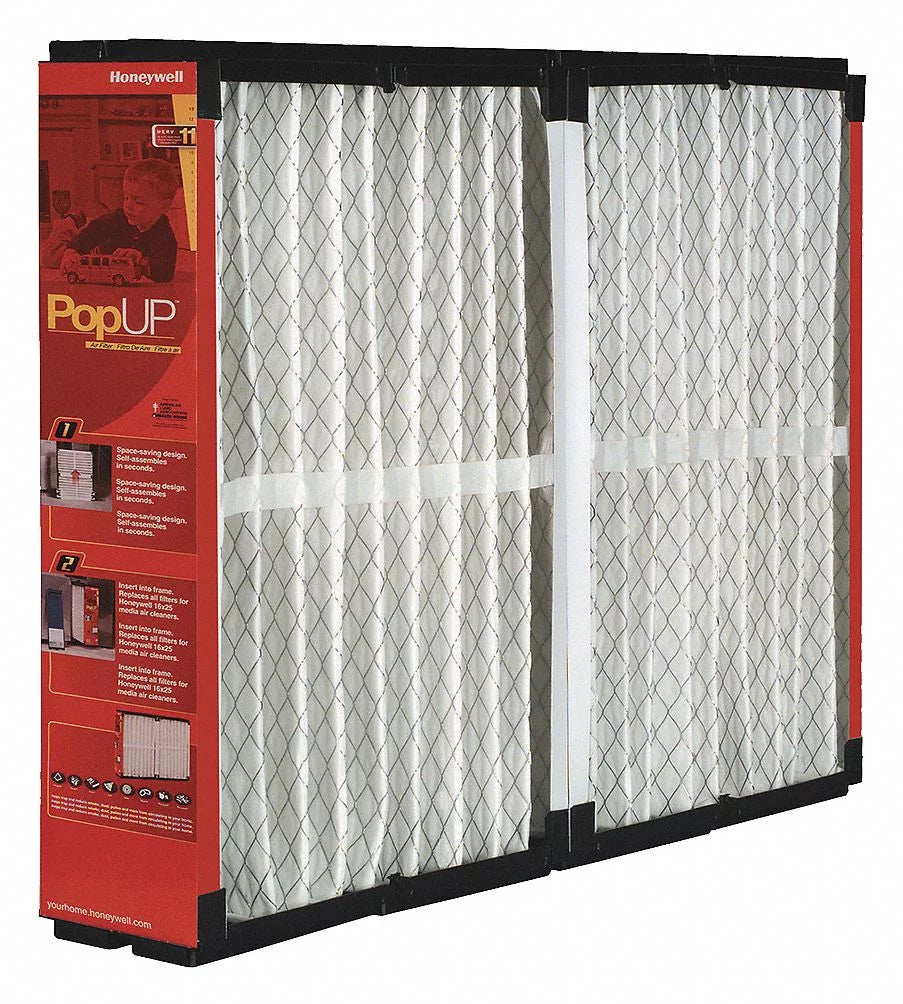Honeywell Furn Air Cleaner Filter;MERV 11;20x20x5" POPUP2020