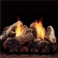 Monessen 30" Berkley Oak Ventless Gas Logs with Remote Ready Natural Blaze Burner Propane Gas 36;000 BTU