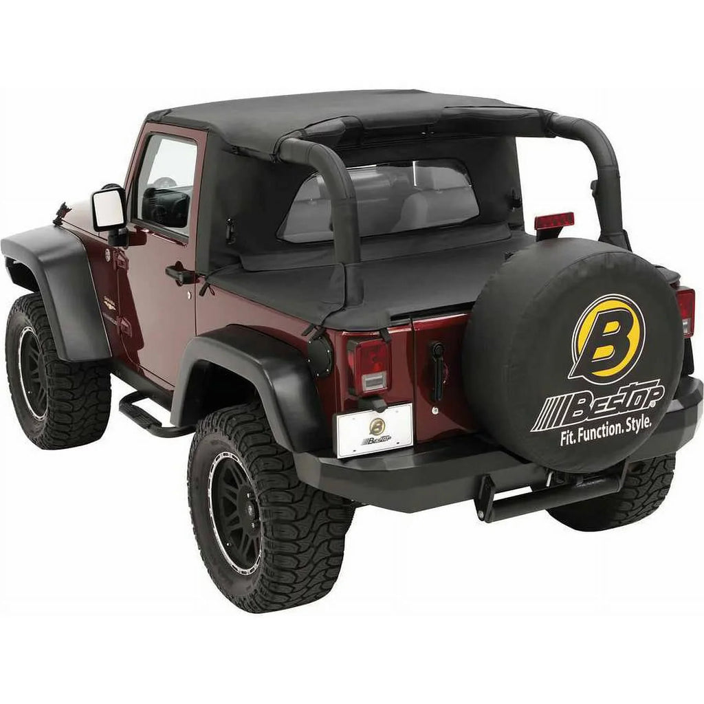 Bestop - 80041-35 - Wrap-Around Windjammer Fits select: 2015-2018 JEEP WRANGLER UNLIMITED; 2012-2014 JEEP WRANGLER