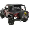 Bestop - 80041-35 - Wrap-Around Windjammer Fits select: 2015-2018 JEEP WRANGLER UNLIMITED; 2012-2014 JEEP WRANGLER