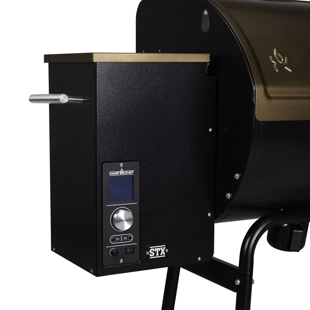 Camp Chef PG24STXB - Bronze Pellet Smoker Grill with 10 Smoke Settings; Patented Ash Cleanout Feature; PID Temperature Controller