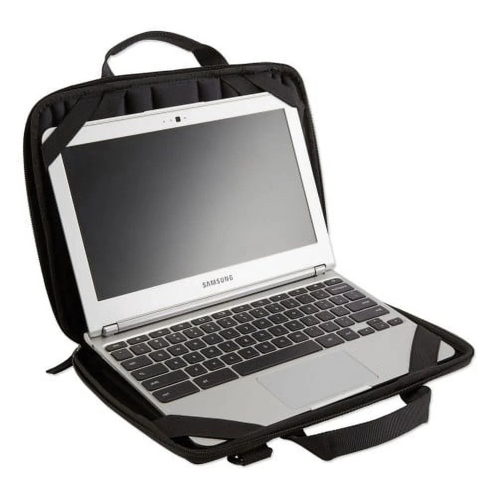 Case Logic Guardian Work-In Case with Pocket; Fits Devices Up to 13.3"; Polyester; 13 x 2.4 x 9.8; Black; Each