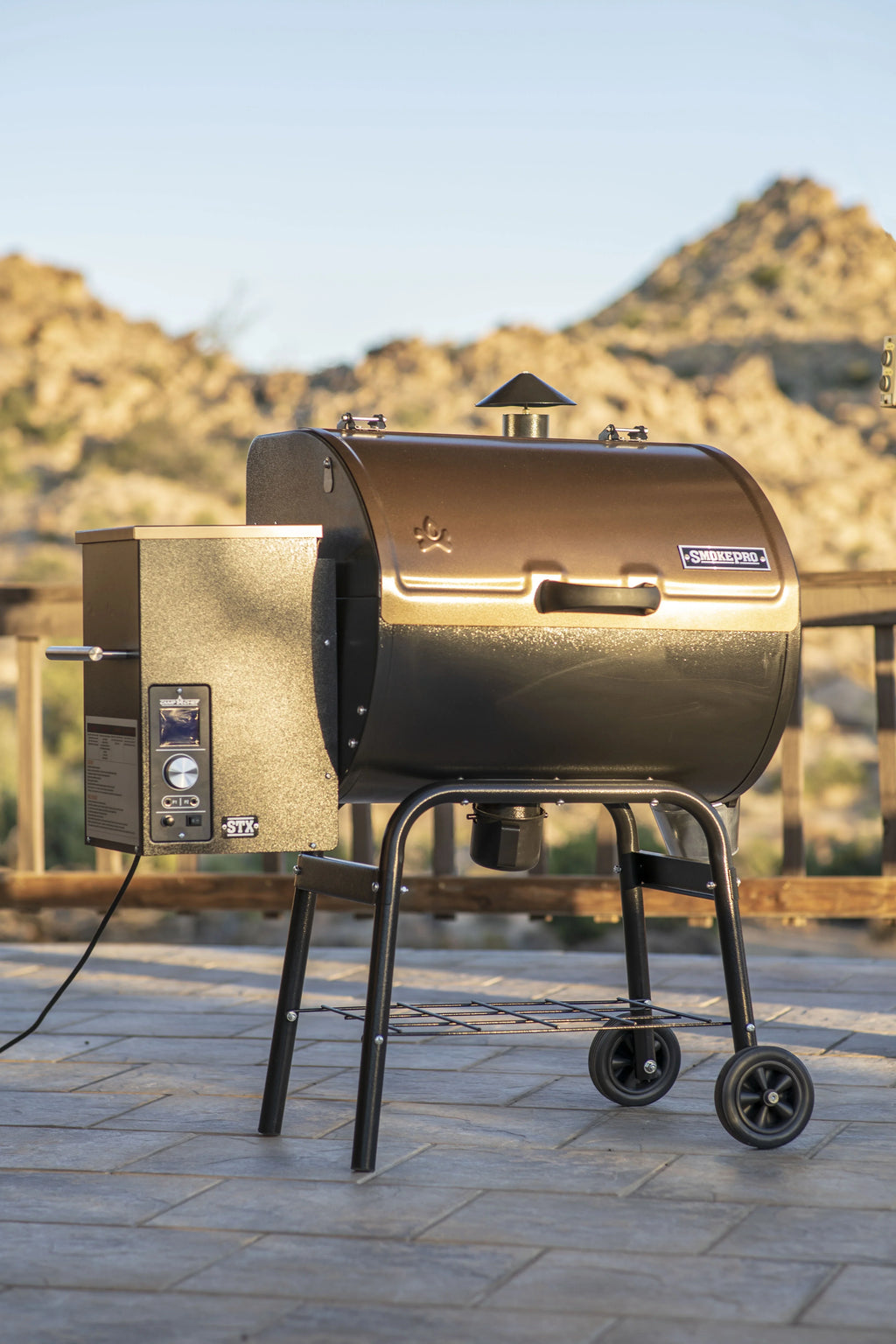 Camp Chef PG24STXB - Bronze Pellet Smoker Grill with 10 Smoke Settings; Patented Ash Cleanout Feature; PID Temperature Controller