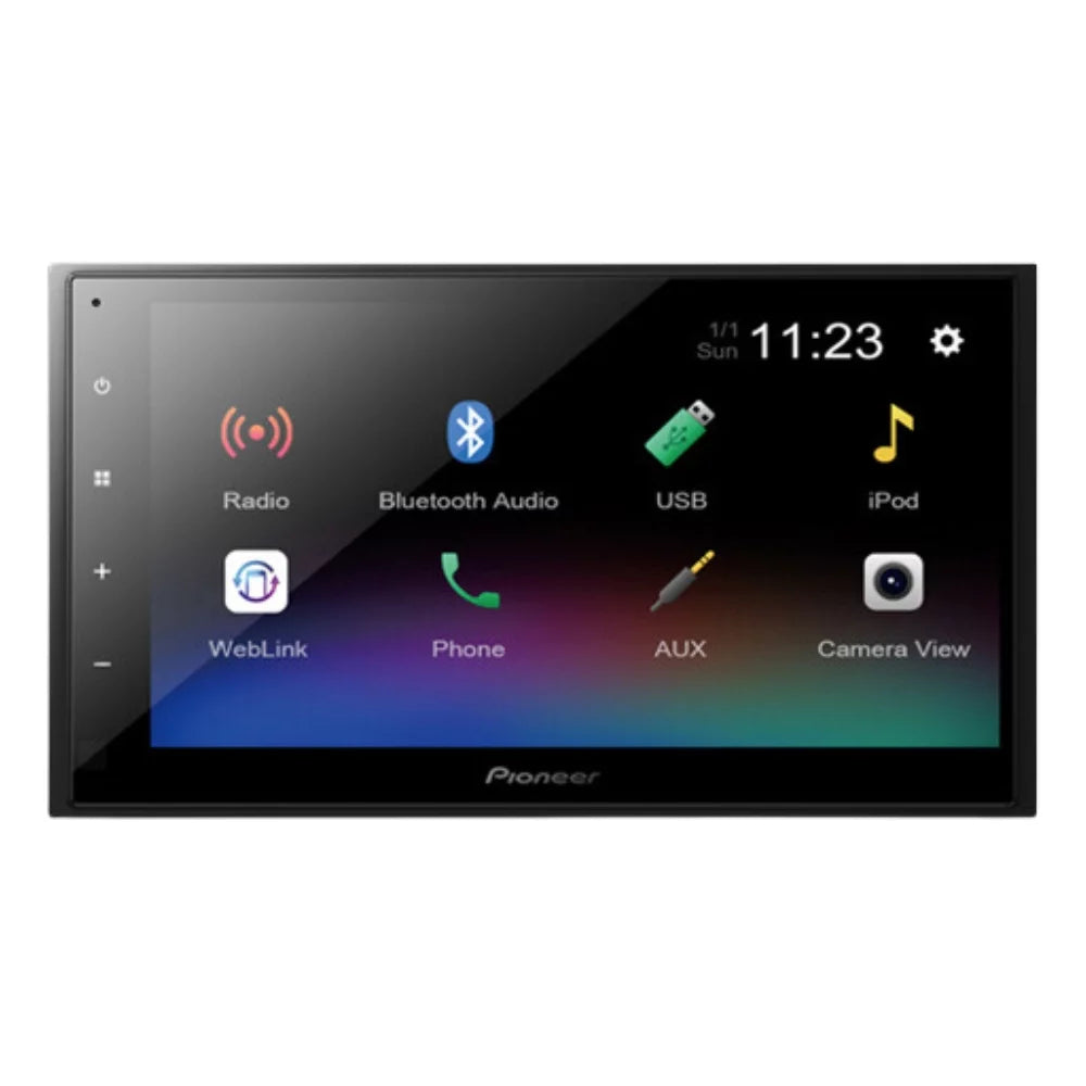 Restored Pioneer DMH-341EX 6.8" Digital Multimedia Receiver w/ Backup Camera (Refurbished)