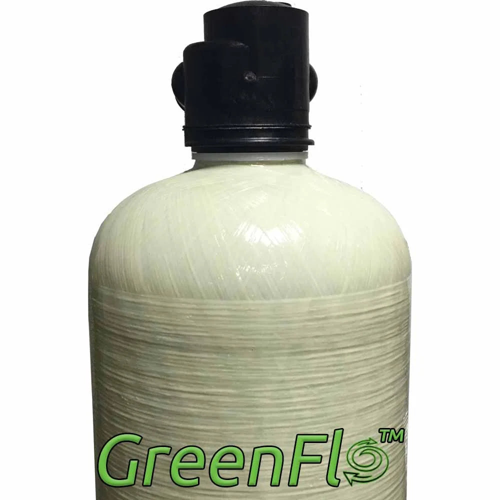 GreenFlo Bone Char Carbon 14 Upflow System - Reduces Fluoride; Radioactive Particles; and Toxic Metals