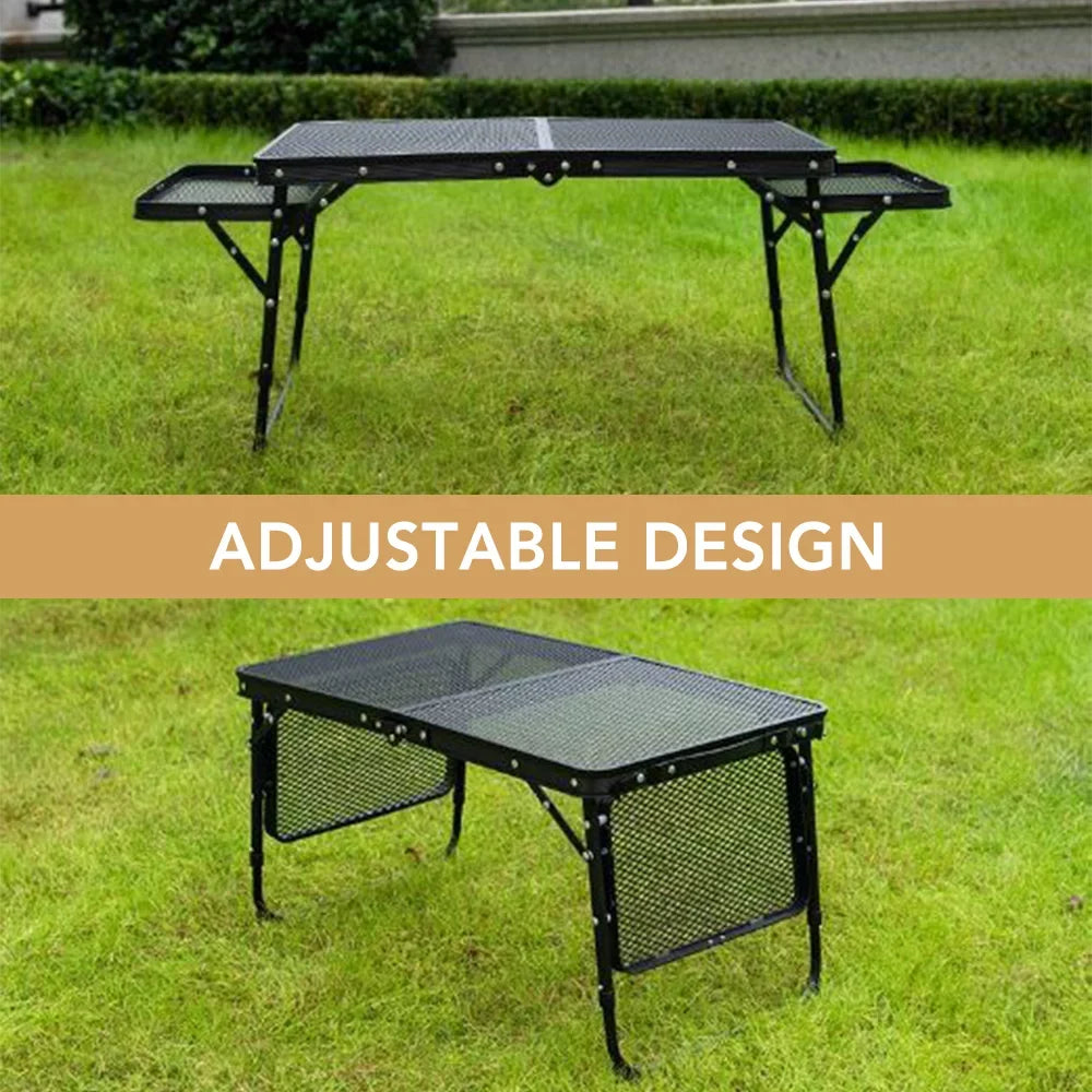 Dcenta Folding Table; Convenient and Compact; Ideal for Picnics and Camping; Food Prep Station