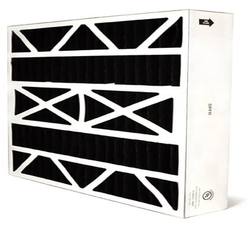 AIRx Filters Odor 16x28x6 Air Filter MERV 8 Replacement for Aprilaire Space-Gard 401 to Fit Media Air Cleaner Cabinet Aprilaire Space-Gard 2400; 2-Pack