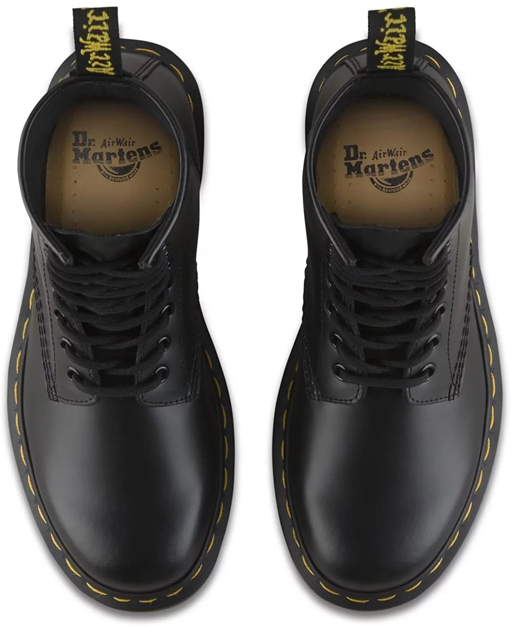 Dr. Martens 1460 Combat Boot; Black Softy T; 11