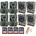Browning 4PK Pro Scout Max HD Trail Camera; Security Box w/32GB M/Card & Reader