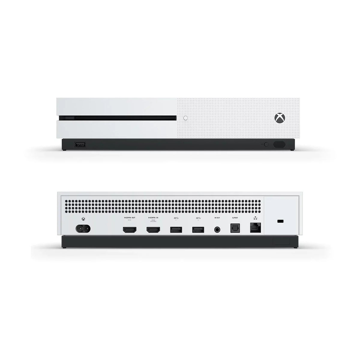 Used Xbox One S All Digital Edition with Xbox One Wireless Controller 1TB (Disc-free gaming) - US/Canada - White
