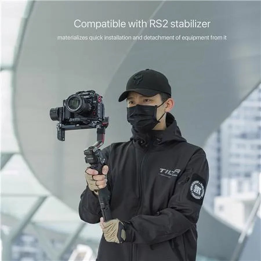 Full Camera Cage for Panasonic Lumix GH6; Black