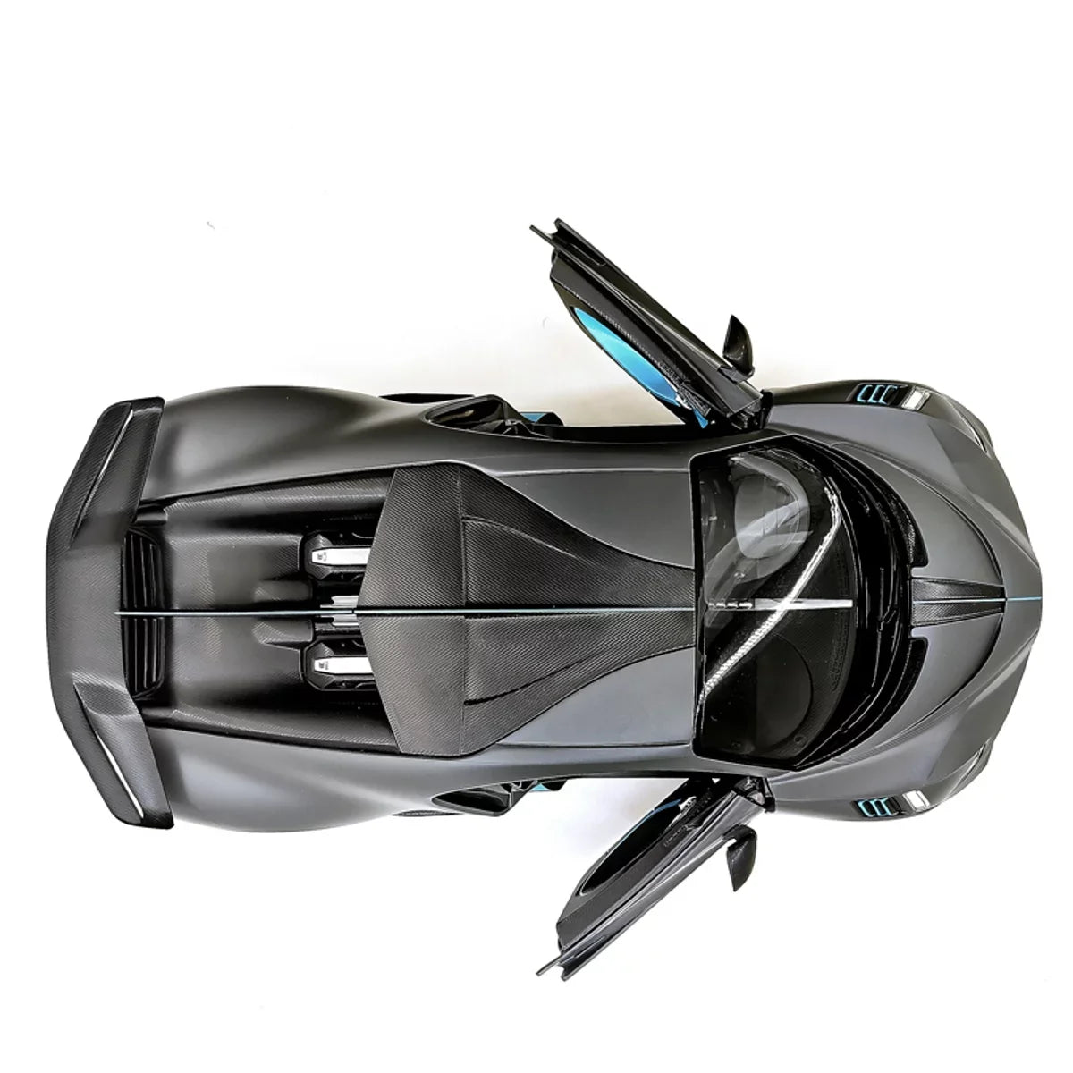 CIS 98000-G RC 1-14 Bugatti Divo Model Car; Gray
