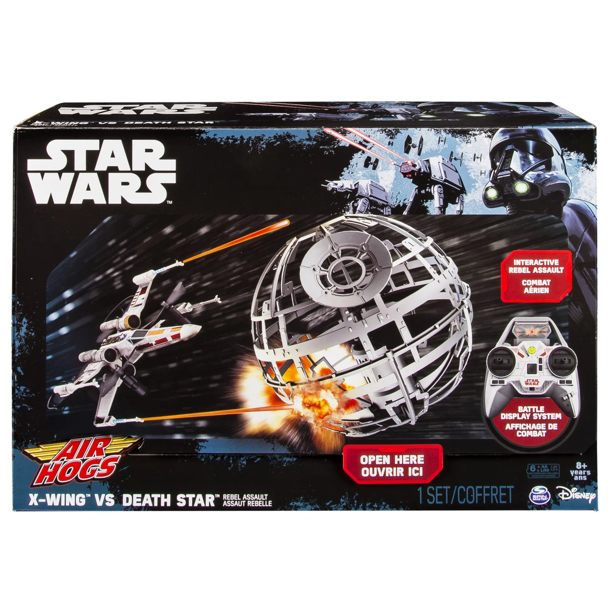 Air Hogs - Star Wars X-wing vs. Death Star; Rebel Assault - RC Drones