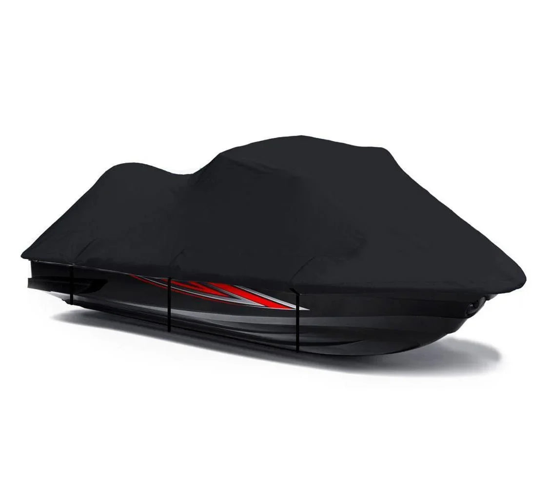 BLACK PWC 600D JET SKI Cover Compatible for Sea Doo Sea-Doo Bombardier GS Inter First Series 2001 1-2 Seater