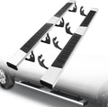 ONINE 6" Chrome Running Boards Custom Fit 2019-2024 Chevy Silverado/Gmc Sierra 1500 & 2020-2024 Silverado/Sierra 2500/3500 Crew Cab Aluminum Polished Side Step Nerf bar