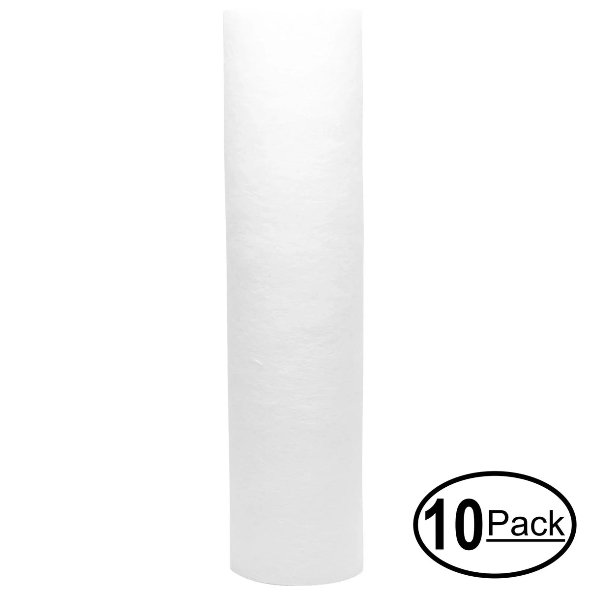 10-Pack Replacement for Expres FH4200W Polypropylene Sediment Filter - Universal 10-inch 5-Micron Cartridge for Flow Pur 10Ã¢â‚¬Â White Sump Housing - Denali Pure Brand