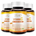 Lovita Vitamin C 1000mg with Bioflavonoids & Rose Hips; Timed Release Vitamin C; High Potency Vitamin C to Boost Healthy Immune Function; 120 Vegetarian Tablets for 4 Month Supply (Pack of 3)