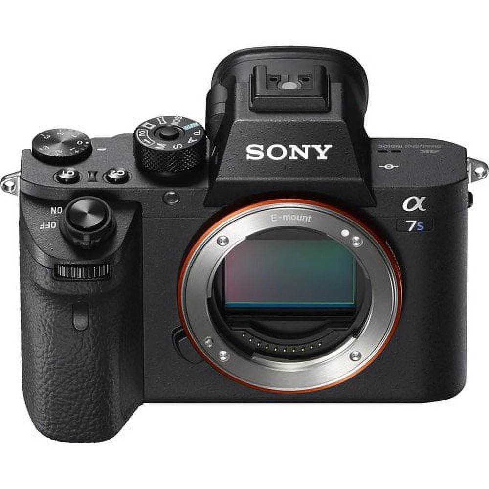 Sony Alpha a7S II Mirrorless Camera ILCE7SM2/B With Sony FE 24-70mm Lens; Soft Bag; Additional Battery; 64GB Memory Card; Card Reader ; Plus Essential Accessories