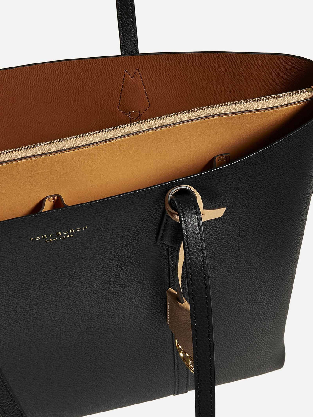 Tory Burch Perry Triple Compartment Tote; Black; 81932