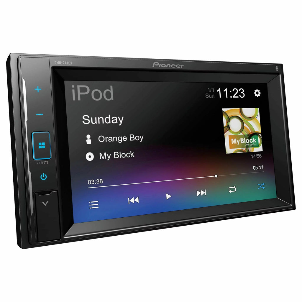 Pioneer DMH-241EX 6.2 inch Touchscreen; Bluetooth Digital Media Receiver - Black