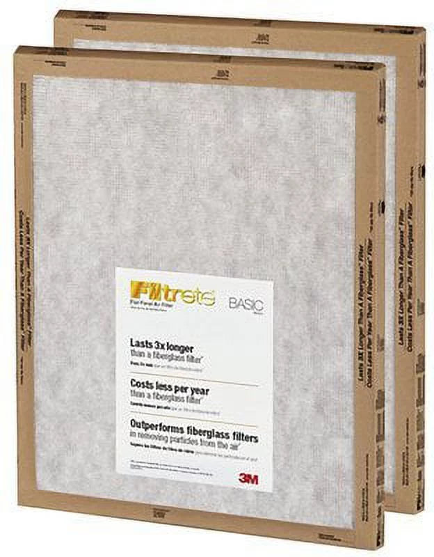 16x20x1; Filtrete Air Filter; MERV 3; by 3m Pack of 2424