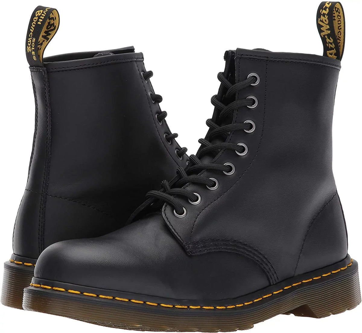 Dr. Martens 1460 Combat Boot; Black Softy T; 11
