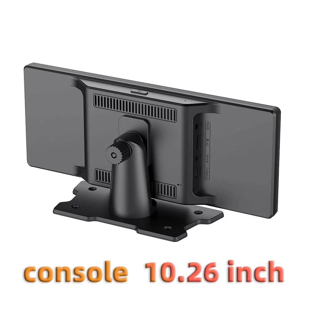 ammoon Multi language Car Video Recorder BT AUX Car Console; Front and Rear Dual Cameras; Mobilephone Control