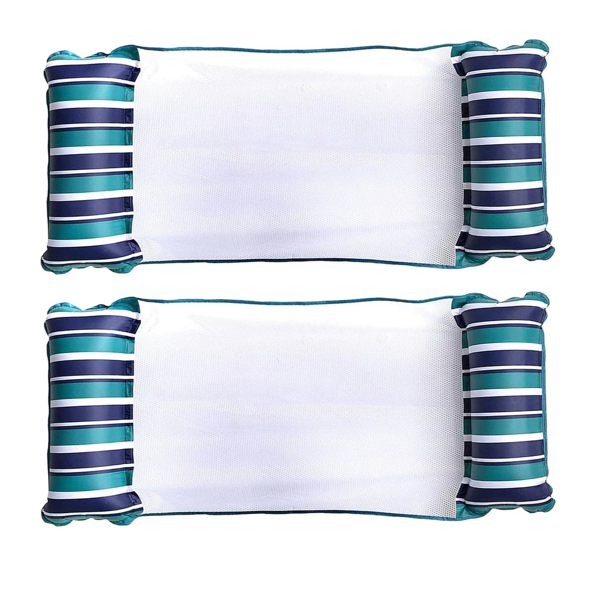 Aqua Deluxe Monterey XL Hammock 4 in 1 Multi Purpose Float; Teal (2 Pack)