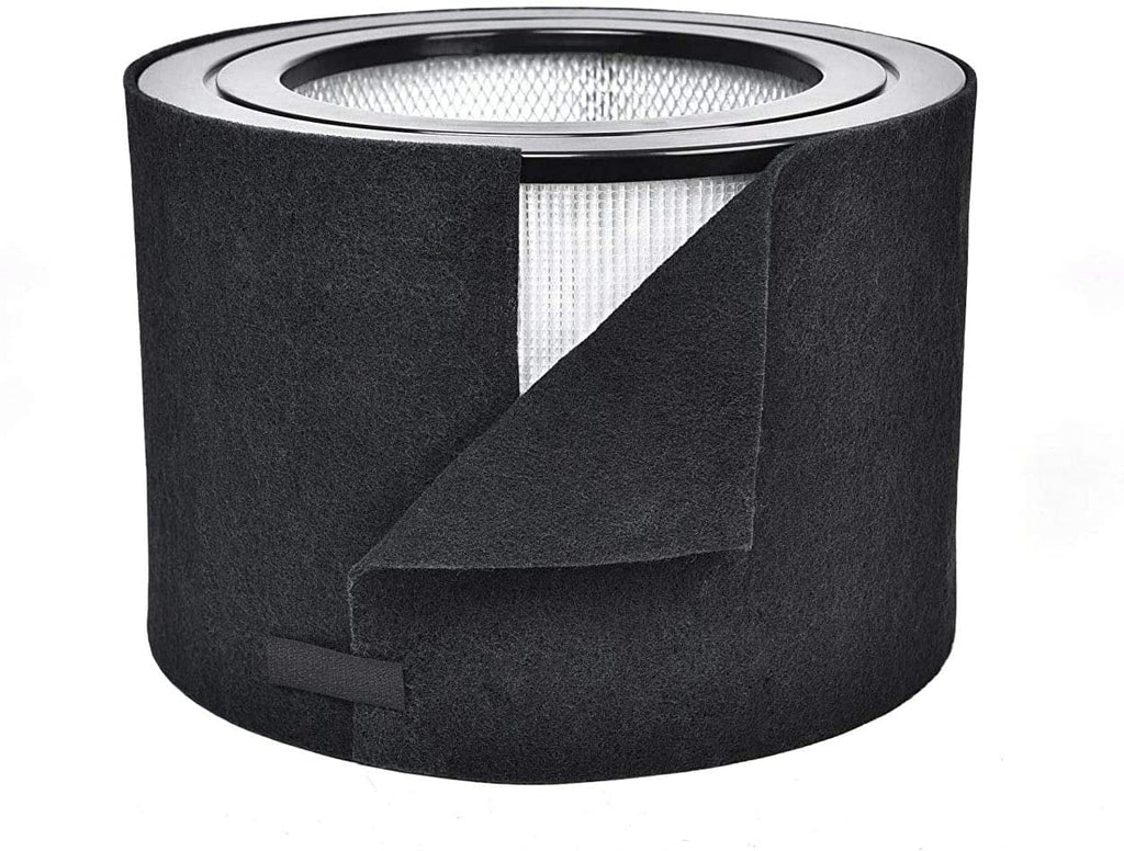 MorexLab Filters Replacement 24000 HEPA Filter & Carbon Pre Filter Kit For Honeywell 50250 50250-S OEM Part Number 24000 (1 HEPA + 1 Carbon Pre-Filter)