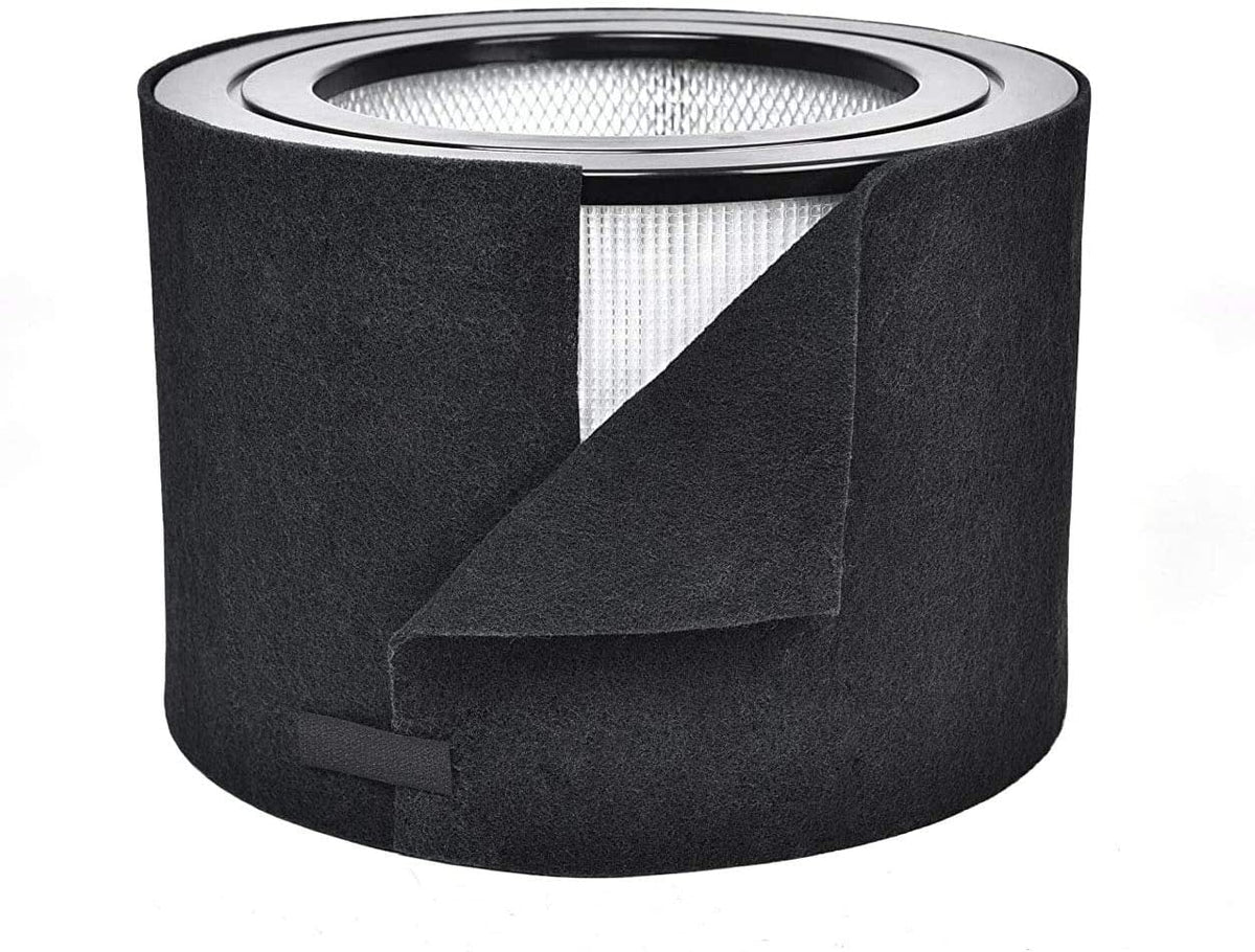 MorexLab Filters Replacement 24000 HEPA Filter & Carbon Pre Filter Kit For Honeywell 50250 50250-S OEM Part Number 24000 (1 HEPA + 1 Carbon Pre-Filter)