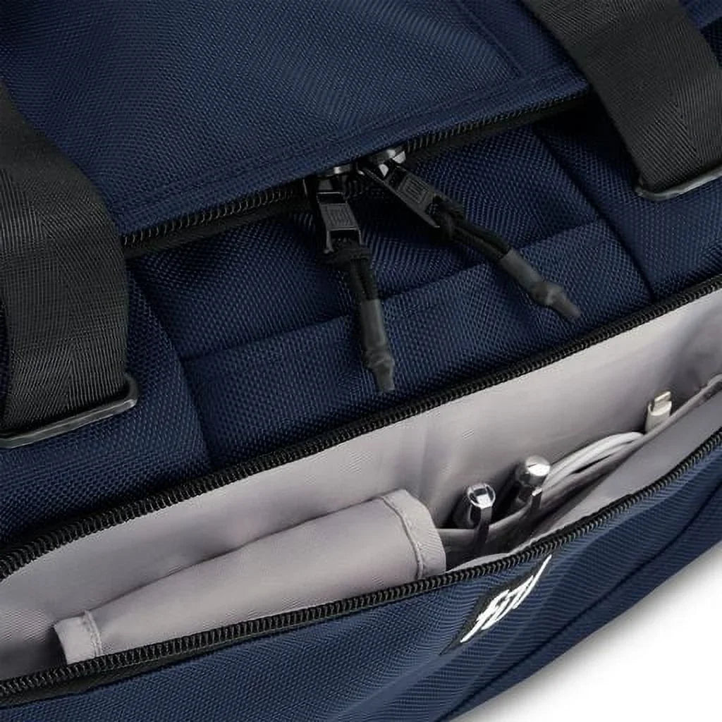 Tactics Collection 22 foot Duffel Bag; Siege Small Carry On Travel Luggage Bag with Carry Handles and Shoulder Strap; Black