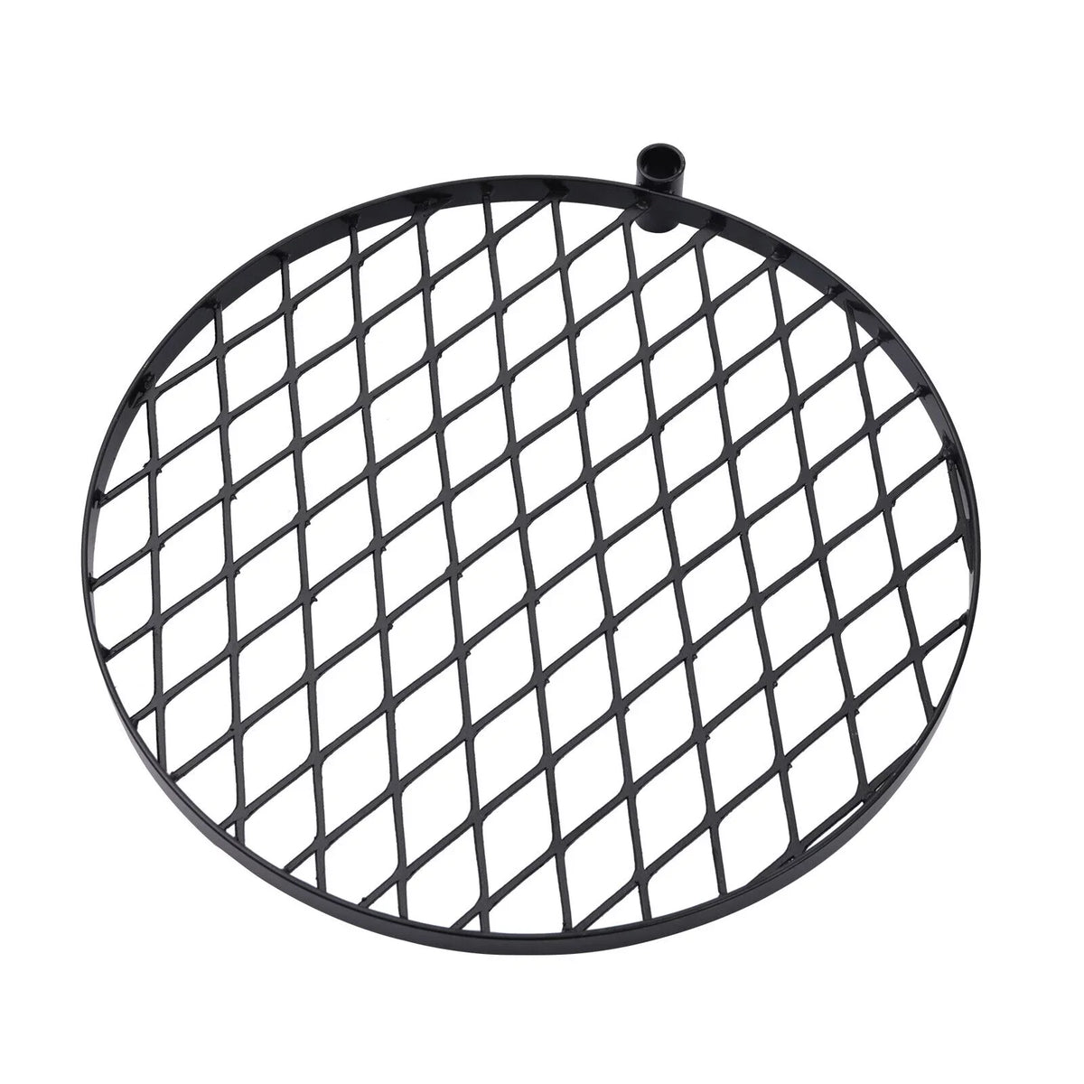 2 in1 Adjustable Fire Pit Grill Outdoor Swivel Camping Grill Charcoal BBQ Grill