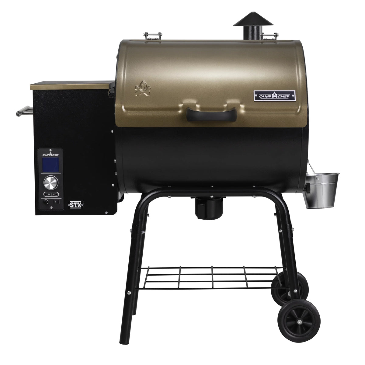 Camp Chef PG24STXB - Bronze Pellet Smoker Grill with 10 Smoke Settings; Patented Ash Cleanout Feature; PID Temperature Controller
