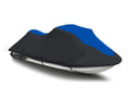 BLACK / BLUE HEAVY-DUTY; 600 DENIER Cover Compatible for Sea Doo Sea-Doo Bombardier GTi 1997 1998 1999 2000 Jet Ski Cover