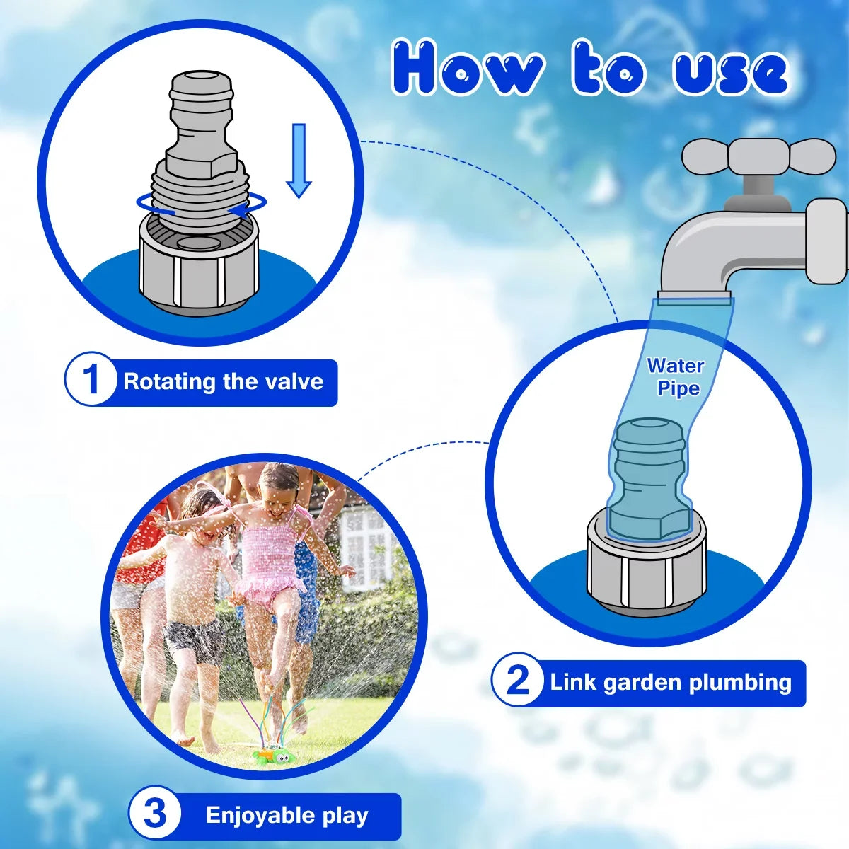 Toyvian Tortoise Sprinkler Painting Turtle Toys For Swimming Pool Garden Lawn Outdoor