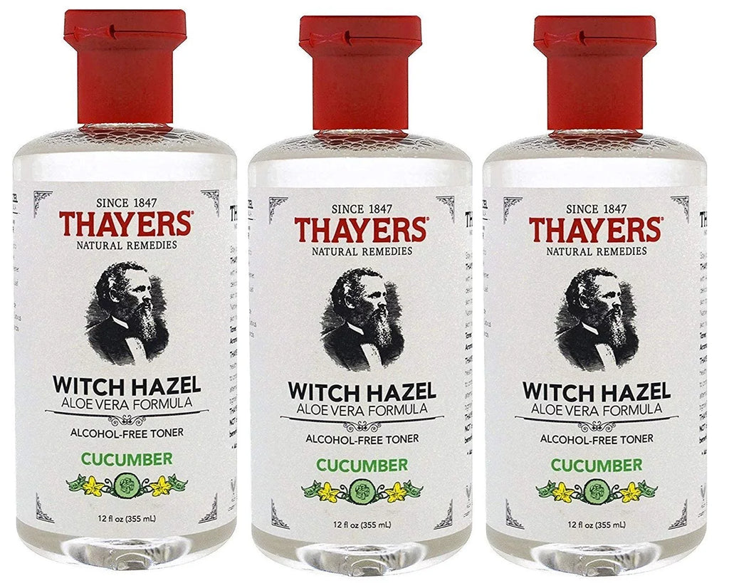 3 Pack - Thayers Witch Hazel Aloe Vera Toner; Lavender; 12 fl oz