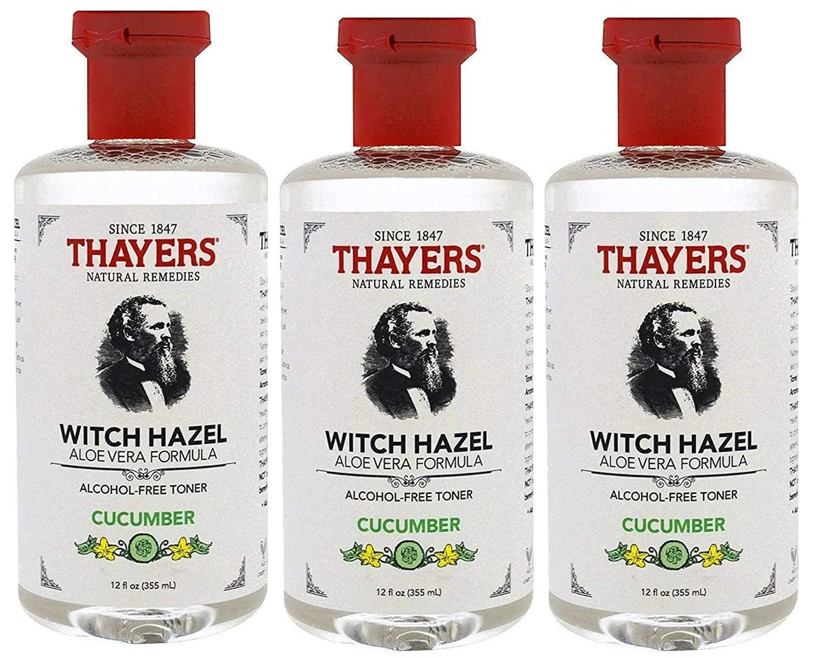 3 Pack - Thayers Witch Hazel Aloe Vera Toner; Lavender; 12 fl oz