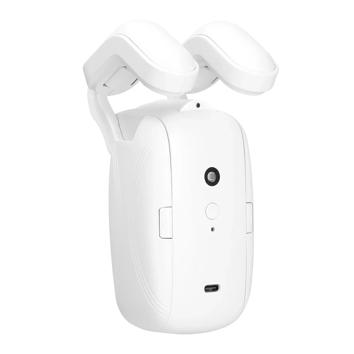 Htovila WiFi Intelligent Curtain Motor Powered Curtain Robot Automatic Opener No Wiring with Gateways Support APP Remote Control Timer Setup & Sensing Compatible with Home for Roman Rod