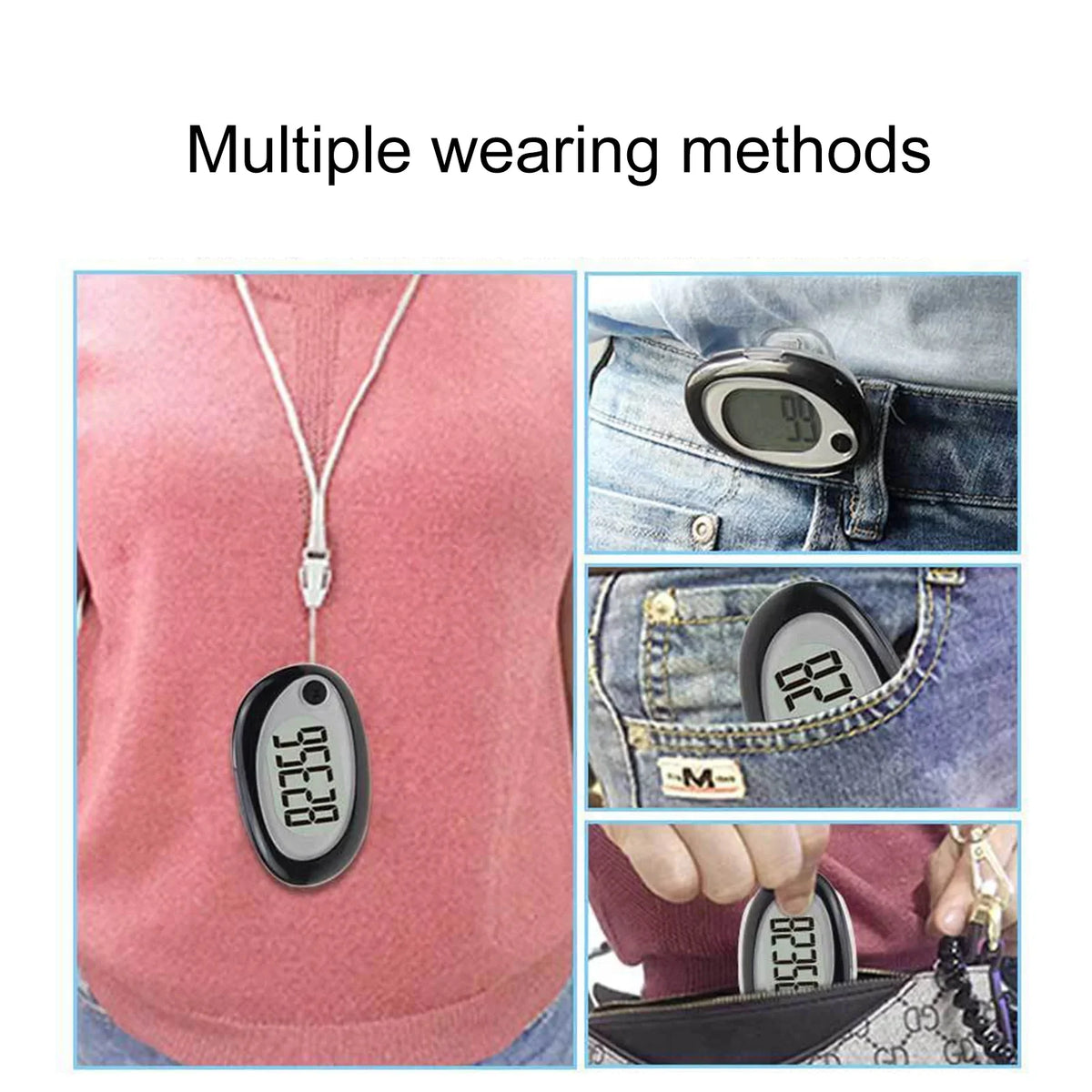 ammoon Pedometer;Owsoo - With Clip Device Clip-on Fitness Clip - Device 3d - And Device With Pristin 3d Owsoo 3d Pristin 3d With Dazzduo With
