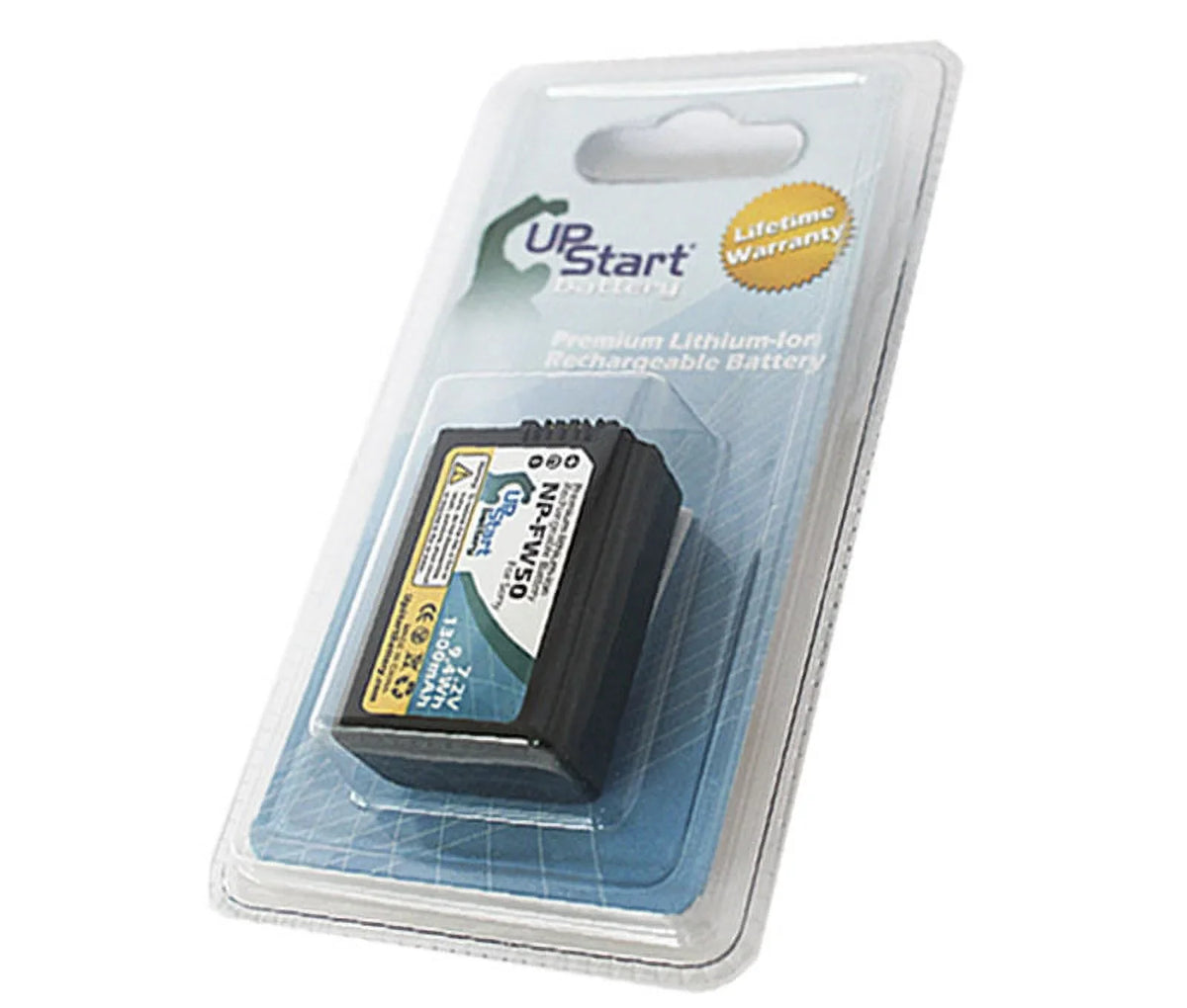 2x Pack - Sony Alpha A3000 Battery - Replacement for Sony NP-FW50 Digital Camera Battery (1300mAh; 7.2V; Lithium-Ion)