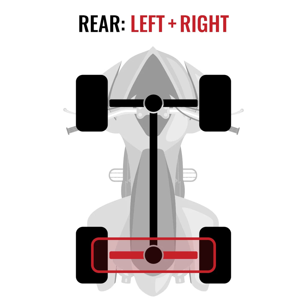 2 pc Sixity XT Rear Left Right Axles compatible with Yamaha YFM700 Grizzly FI 4x4 Auto EPS SE 2014-2015