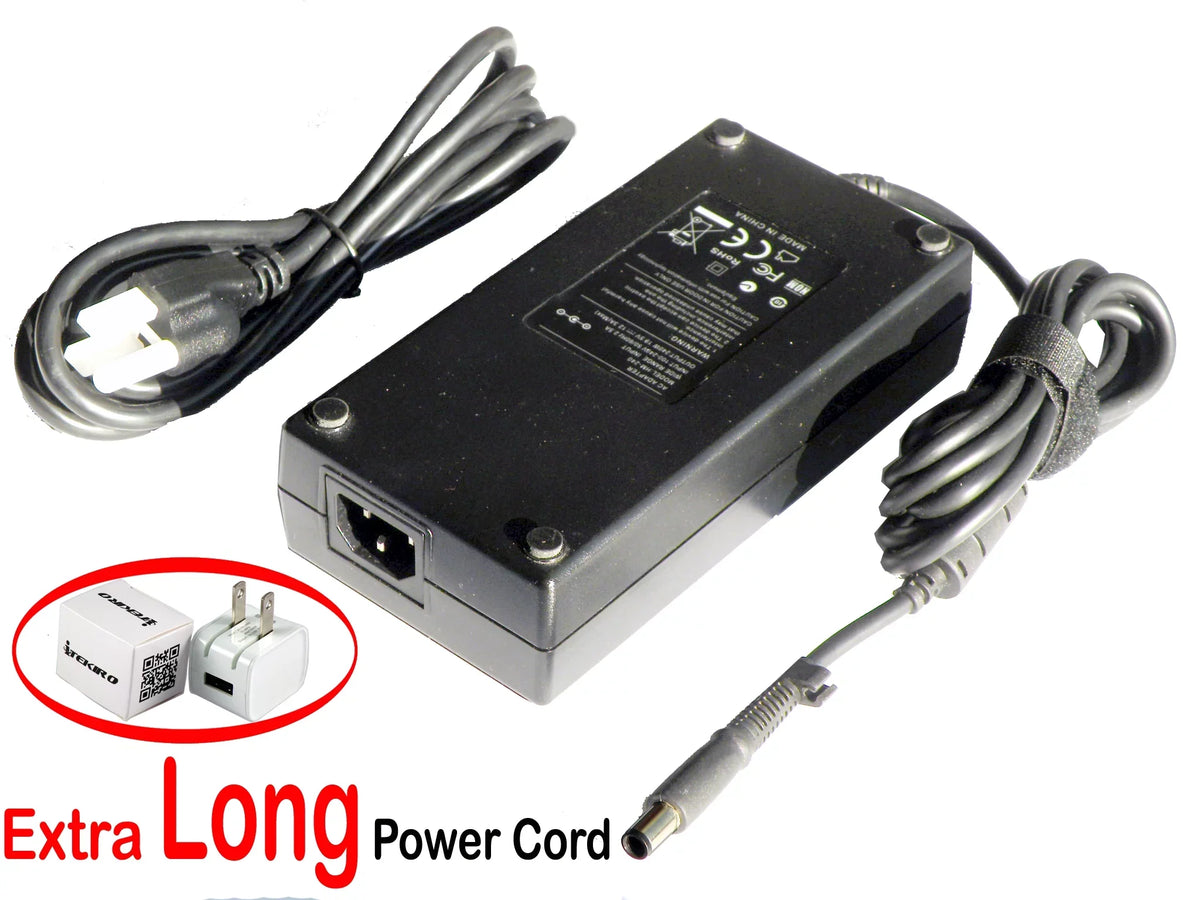 AC Adapter for Alienware 15 17 m15 m17 m18 m18x x15 x17 x51 R1 R2 R3 R4 R5; Dell G5 5505; G15 5515; G5530 G7500 G7630 G7700; Precision 7670 7680 7710 7720 7730 7740 7750 7760 7770 7780 M6700 M6800