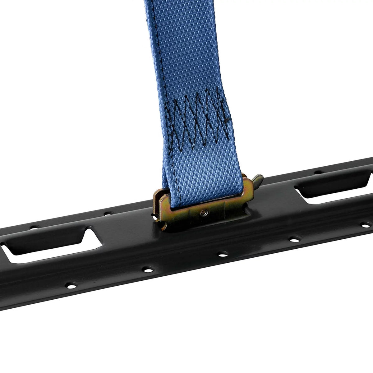 "6 Pack | 5' E Track Tie-Down Rail; Powder-Coated Steel ETrack TieDown | 5' Vertical E-Track Bolt-On Tie Down Rail for Cargo on Pickups; Trucks; Trailers; Vans"