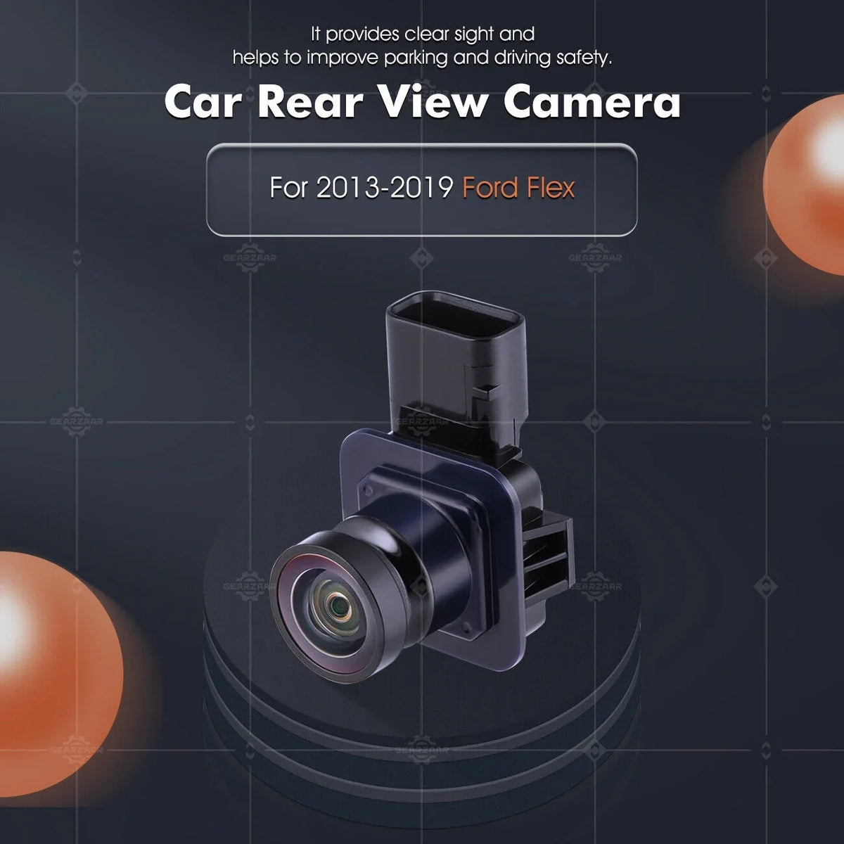 FOR FORD FLEX 2013 2014-2019 REAR VIEW CAMERA BACK UP SAFETY CAMERA GA8Z19G490A