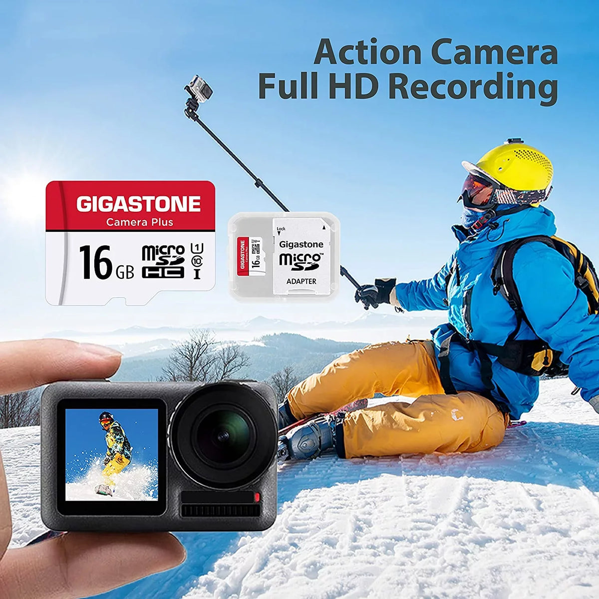 [Giga] 16GB 5-Pack ro SD ; Camera Plus; roSDHC Memory for Wyze Cam; Security Camera; Full HD Video