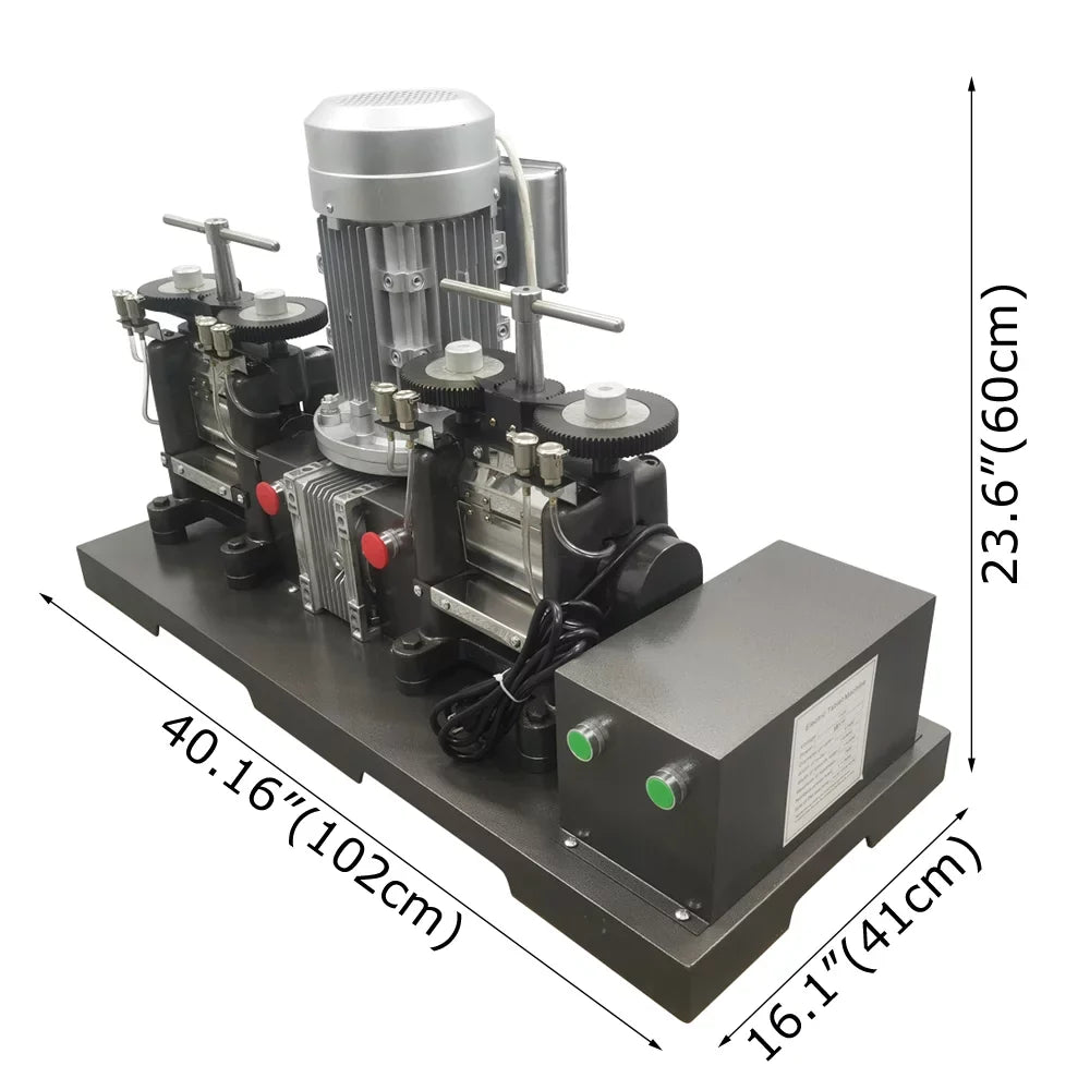 INTSUPERMAI Current-activated Rolling Mill Device 3HP Double Head Jewelry Making Tool
