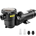 Happybuy Swimming Pool Pump; 1.5HP 115V; 1100W Single Speed Pumps for Above Ground Pool w/ Strainer Basket; 5280GPH Max. Flow; Certification of ETL