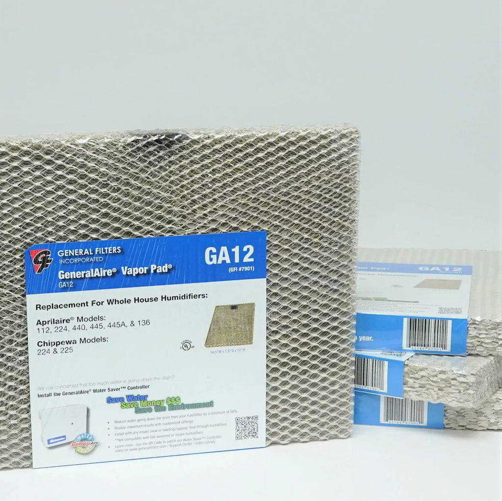 Panel #12 4 Pack for Aprilaire 440 445 Humidifier Pad Filter